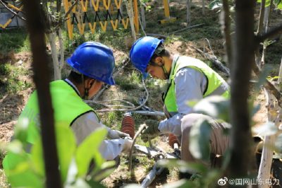 山東電力：線路讓道住宅小區助百姓安居