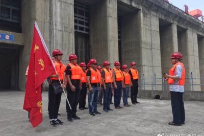 安康水電廠開(kāi)展2019年防汛綜合演習(xí)