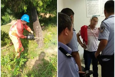村民非要供電公司給20萬(wàn)治“煞氣” 被拘