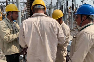 江蘇省送變電有限公司進行220千伏區域的停電改造