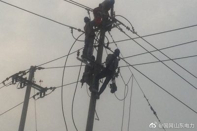 陽信供電公司對10千伏工業園開展檢修消缺