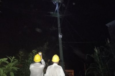 10千伏肖高線真空斷路器、隔離開關、重過載配變及引線各連接觸頭等易發熱部位進行仔細排查