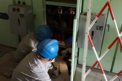宜昌市猇亭區10千伏通產開閉所開展改造工作