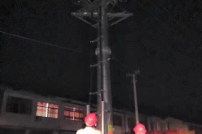 10kⅤ線路柱上開關(guān)、變壓器樁頭、高壓線路導(dǎo)線搭頭處等進行紅外測溫