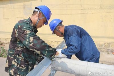 諸城供電公司對密州街道前邴莊村進行臺區增容改造