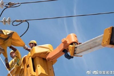 10kV海鄉線#2101027新建線路立桿、搭接增變工程