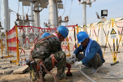 5千伏李集變電站開關故障搶修