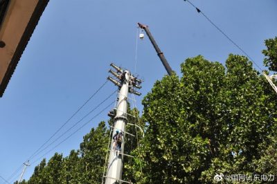 青州市供電公司有序開展35千伏樓塘線檢修作業