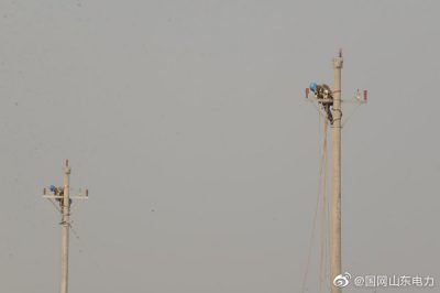 莒縣供電公司對(duì)10千伏當(dāng)門(mén)線升級(jí)改造
