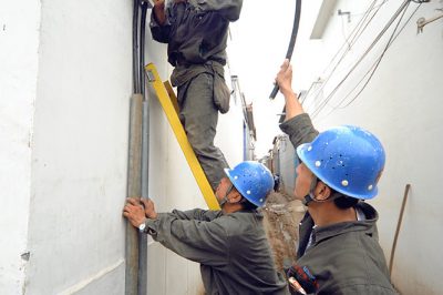 桃城區供電公司打造堅強農村電網