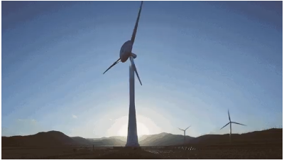 轉一圈發一度電，風力發電真的很牛
