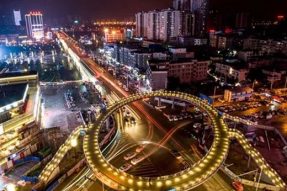 時代廣場環形天橋500KVA箱變工程