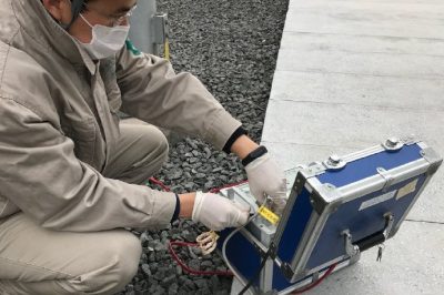 500千伏太倉變運維人員開展接地網導通試驗