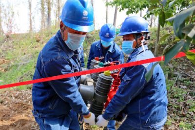 柳河鎮境內供電半徑較長的10千伏線路進行集中檢修