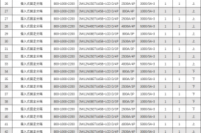 插入式固定分隔低壓聯絡柜-框架斷路器