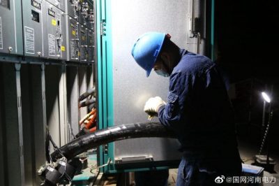 城區10千伏白Ⅴ環環網柜進行整體更換改造