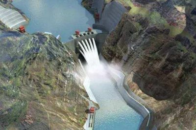 我國(guó)是全世界水電第一大國(guó)，全球裝機(jī)容量前5位的水電站中，我國(guó)占了4個(gè)