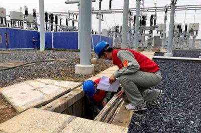 對戶外智能保護設備運行狀態和電纜連接情況進行專業巡檢