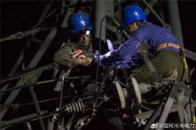 4條線路進行集中消缺維護，更換耐張線夾12只、鍍鋅端子33個
