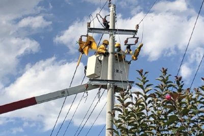 10千伏洛河I線上帶電加裝隔離開關