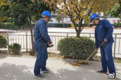 國(guó)網(wǎng)西安市鄠邑區(qū)供電公司?澇店供電所全員出動(dòng)，開(kāi)展”清潔家園