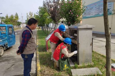 重新規劃宋集中學用電線路設備