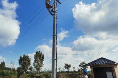 完成北山圩區7座灌溉智能泵站接電任務