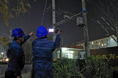 夜間巡視除隱患 轄區供暖保無虞