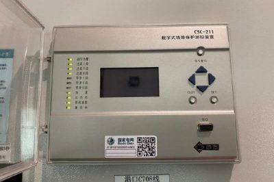 岱山區域所有變電站繼電保護及安全自動裝置實物“ID”登記